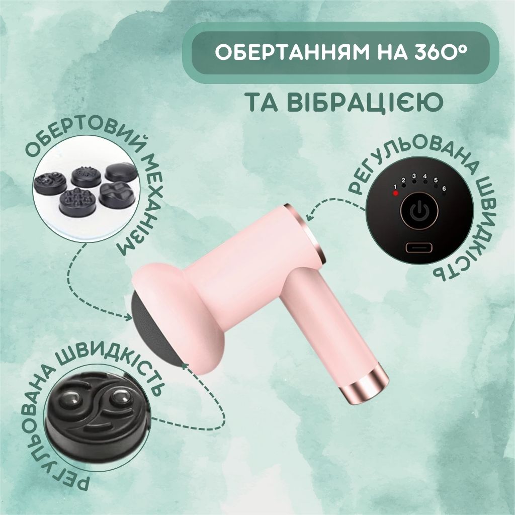 Перкусійний масажер для розслаблення м’язів